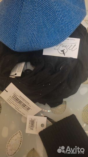 Снуд + берет+ перчатки