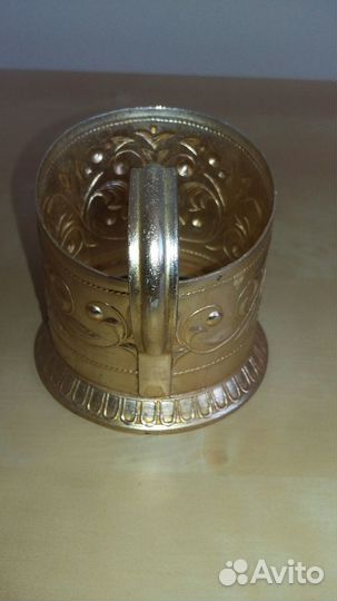 Подстаканник СССР с цветами