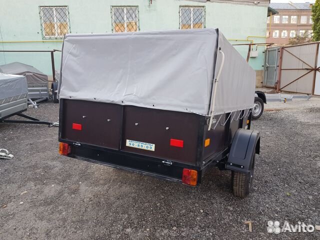 Прицеп 2500х1300 тент высокий