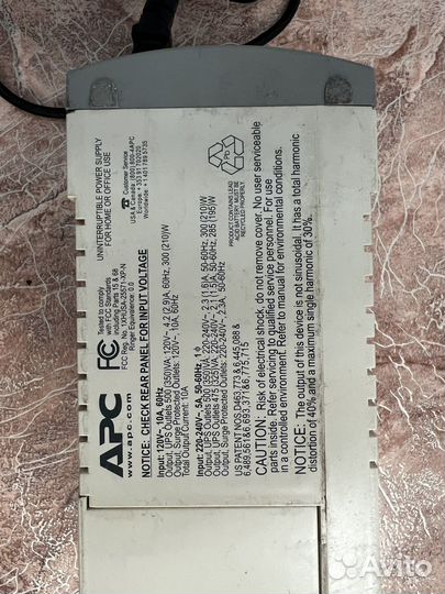 Ибп apc back ups cs 500