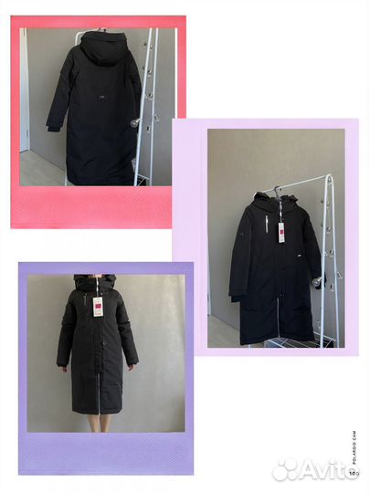 Пальто зимнее ice bear