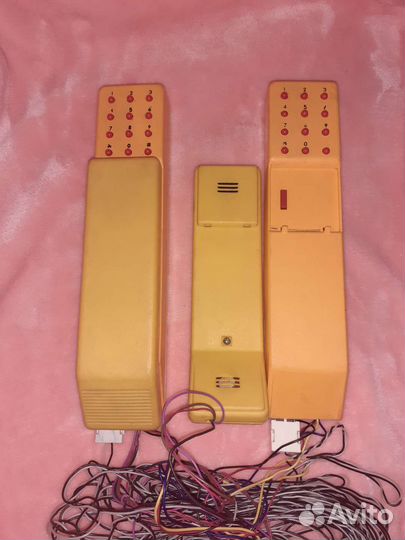 Старинный телефон детский