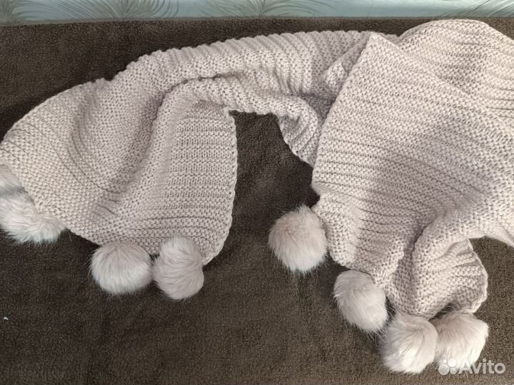 Набор: варежки, шарф, наушники