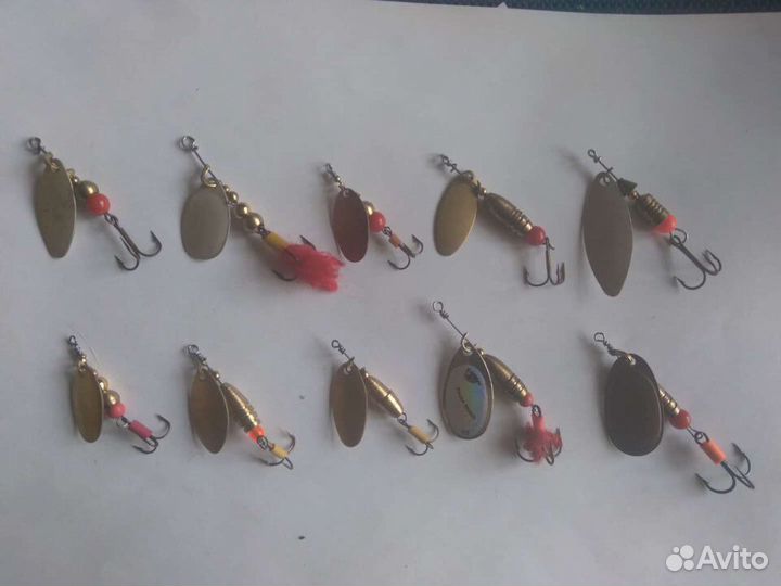 Авторские блёсны ультра лайт и лайт, вольфрам