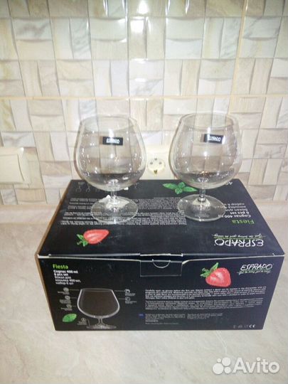 Наборы фужеров, стаканы