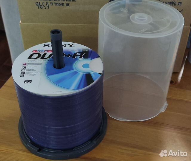 Dvd+r диски новые Sony