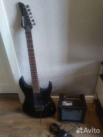 Электро гитара с комбиком