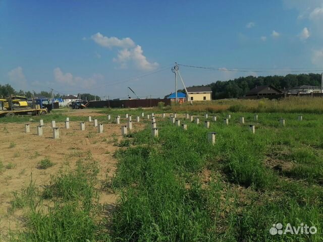 Фундамент на железобетонных сваях