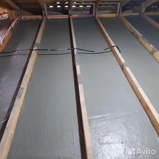 Утепление пенобетоном