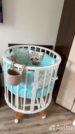 Матрас 75*75 + наматрасник