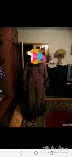 Женская дубленка