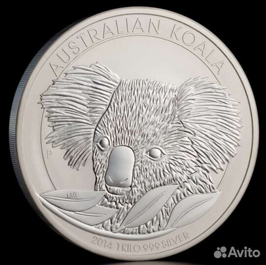 Монеты Австралия серебро 2 кг