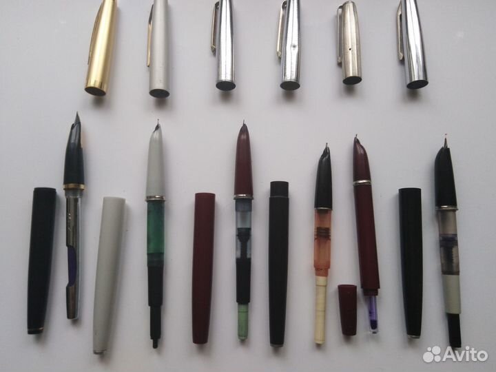 Перьевая ручка СССР 6 штук