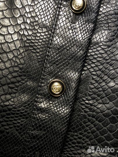 Юбка кожзам