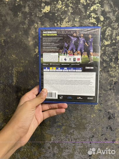 Fifa 22 ps4 диск на русском