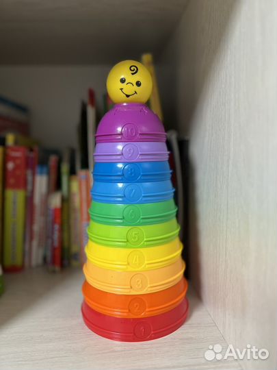 Пирамидка fisher price