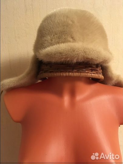 Шапка (кепка) из норки в идеальном состоянии