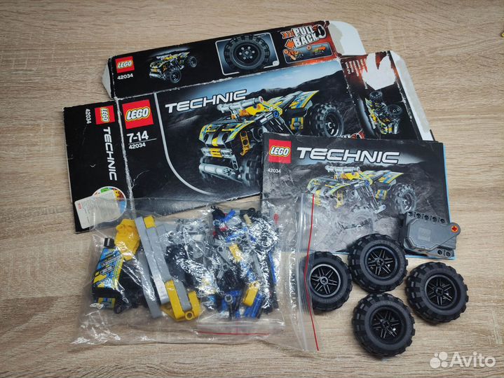 Лего 42034 Квадроцикл, с коробкой