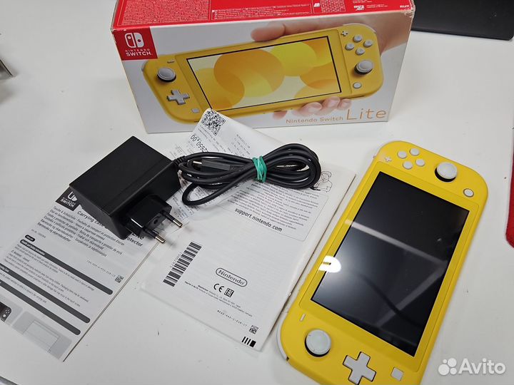 Nintendo switch lite прошитая 256gb