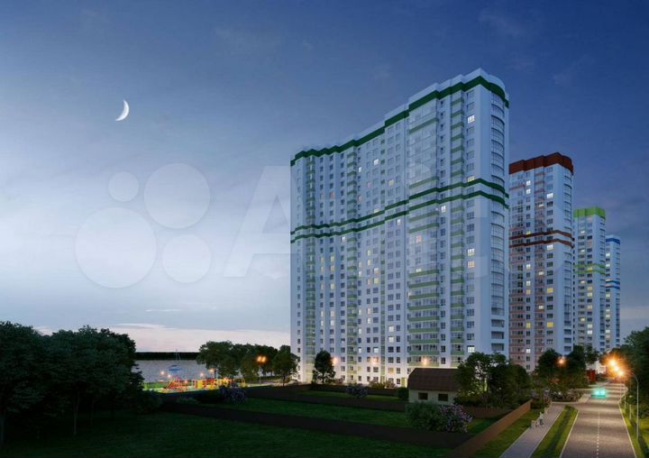 1-к. квартира, 42,2 м², 9/25 эт.