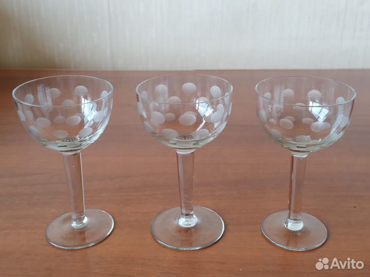 Бокалы, фужеры, рюмки, стопки, креманки (СССР)