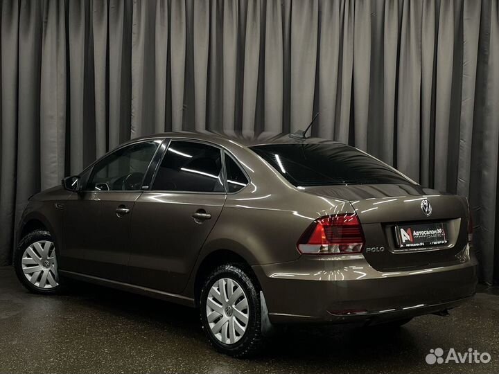 Volkswagen Polo 1.6 AT, 2017, 119 020 км