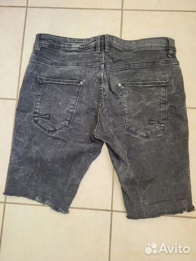 Шорты джинсовые мужские Bershka