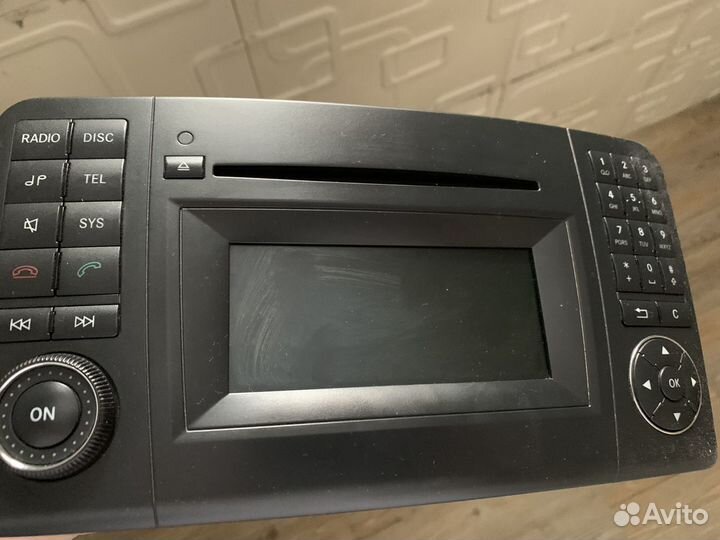 Магнитола штатная мерседес GL X164