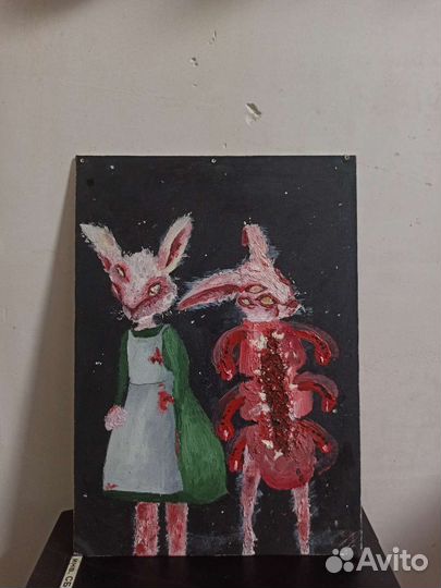 Картина маслом, абстракция