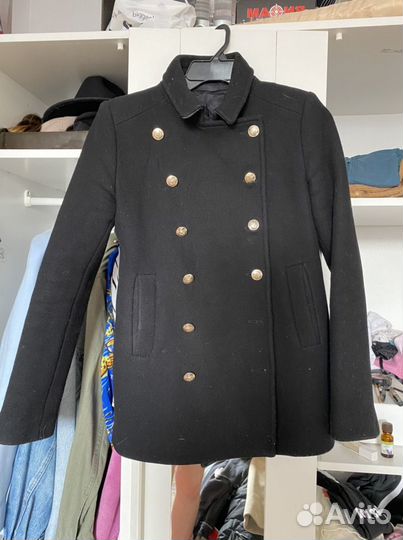 Пальто женское черное