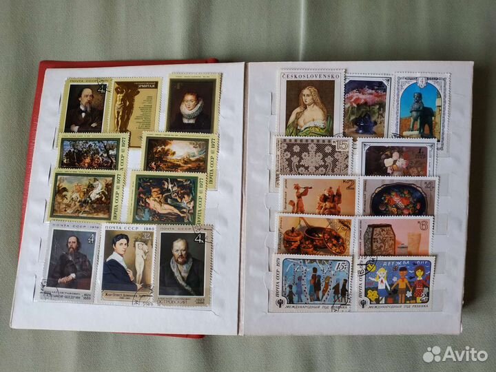Альбом с марками СССР 3 шт. Набором