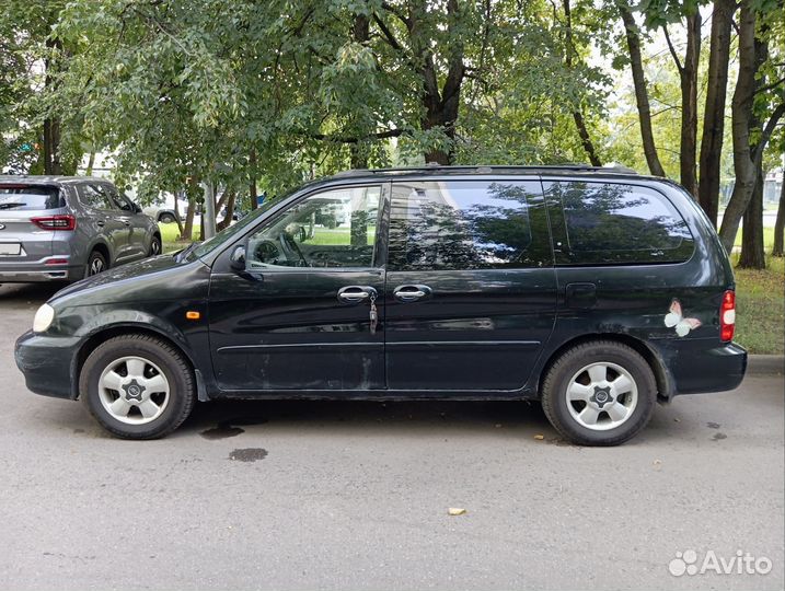 Kia Carnival 2.5 МТ, 2000, 200 000 км