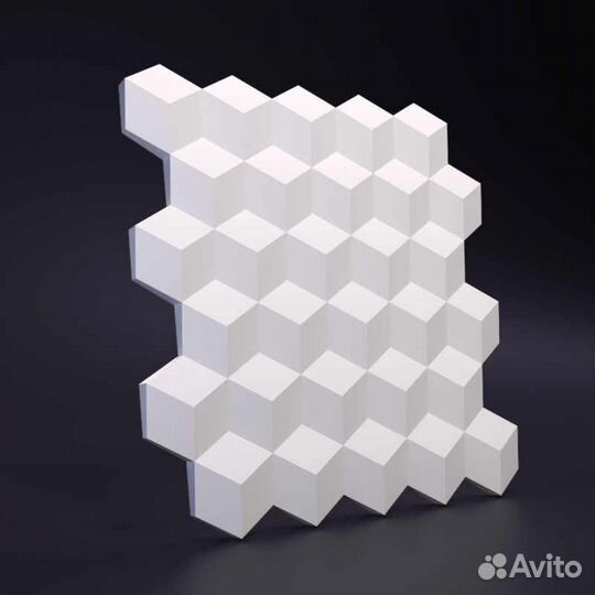 Гипсовая 3D панель 