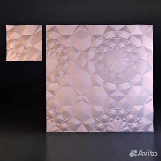Гипсовая 3D панель 