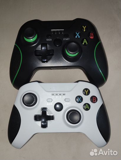 Беспроводной Геймпад для пк с адаптером связи
