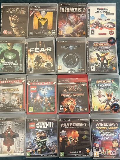 Диски на ps3 Лицензия детскиедраки Цены в описании