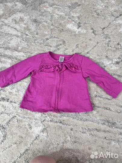 Детские вещи пакетом 68 74 на девочку