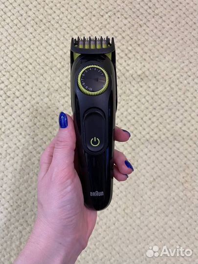 Триммер для стрижки волос и бороды Braun