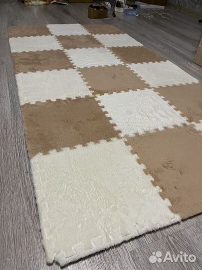 Ковер пазл с ворсом