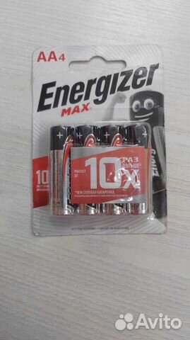 Батарей�ки аа Energizer LR6/4B