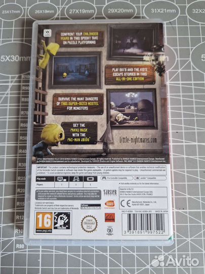 Little nightmares nintendo switch