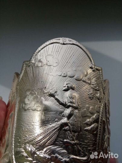 Подстаканник СССР алюминий