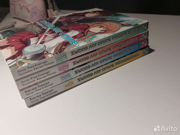 Манга Sword Art Online, том 1-4