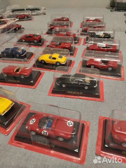 Коллекционные машинки ferrari Collection 1:43