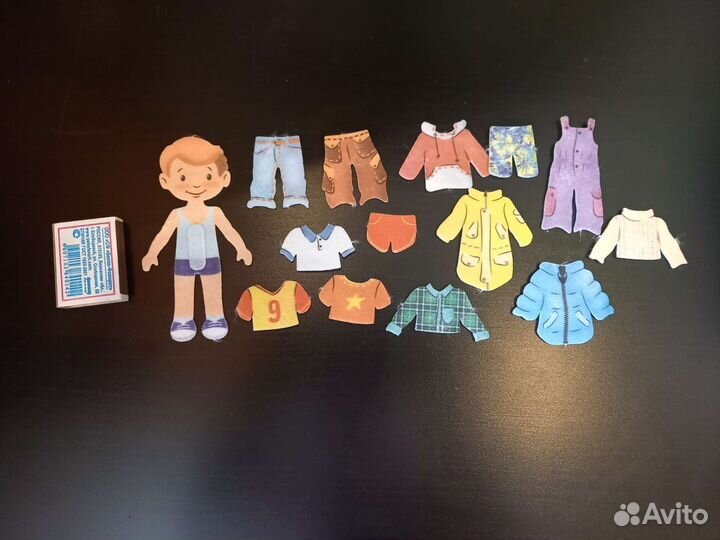 Бумажные куклы, кукла из фетра