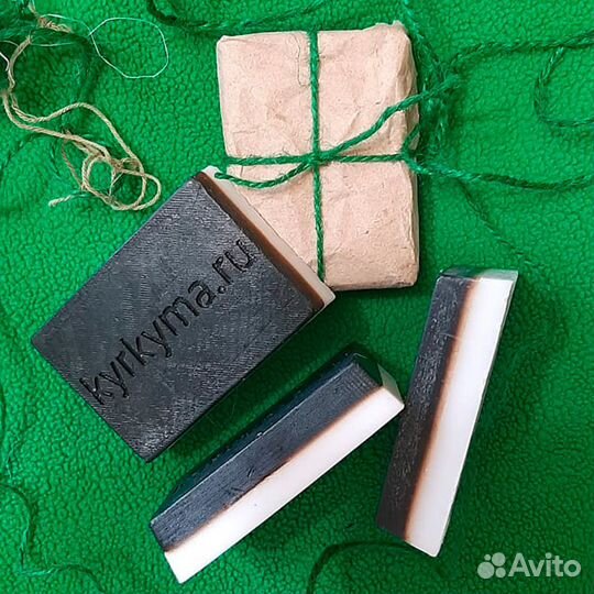 Мыло дегтярное с серой, цинком, мочевиной 3шт