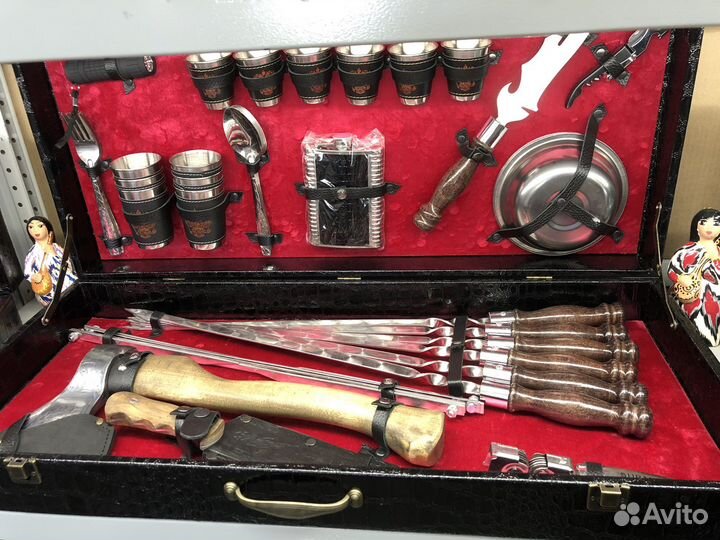 Шашлычный набор шампуров