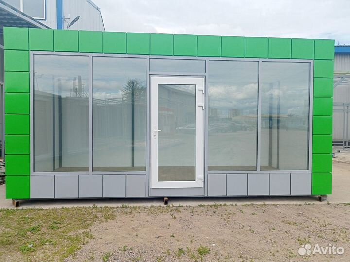 Торговый павильон 6х2,5