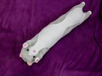 Сарделька - Мягкая игрушка подушка длинный кот