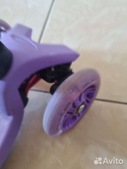 Самокат детский трехколесный бу